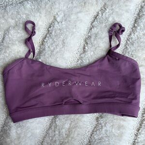 Ryderwear Purple Seamless Sports Bra Size M